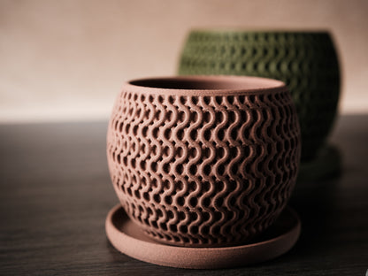 Weerkaatsing plantenbak - Medium